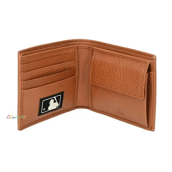 Gucci 547785 New York Yankees Patch Original GG Bi- fold Wallet - Picture 6 of 7